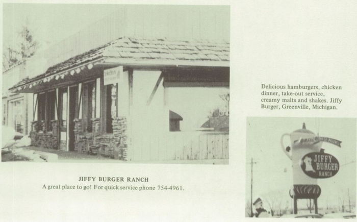 Burger Ranch - Jiffy Burger Ranch From 1972 Greenville Yearbook - Unrelated